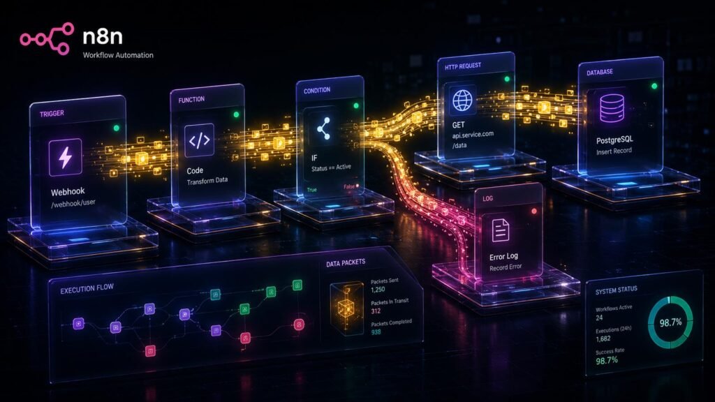 n8n lead routing workflow with Postgres idempotency CRM integration and dead letter recovery