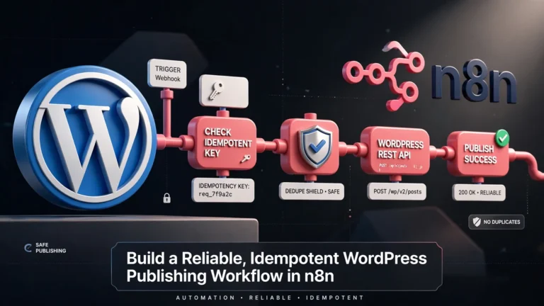 Build a Reliable, Idempotent WordPress Publishing Workflow in n8n