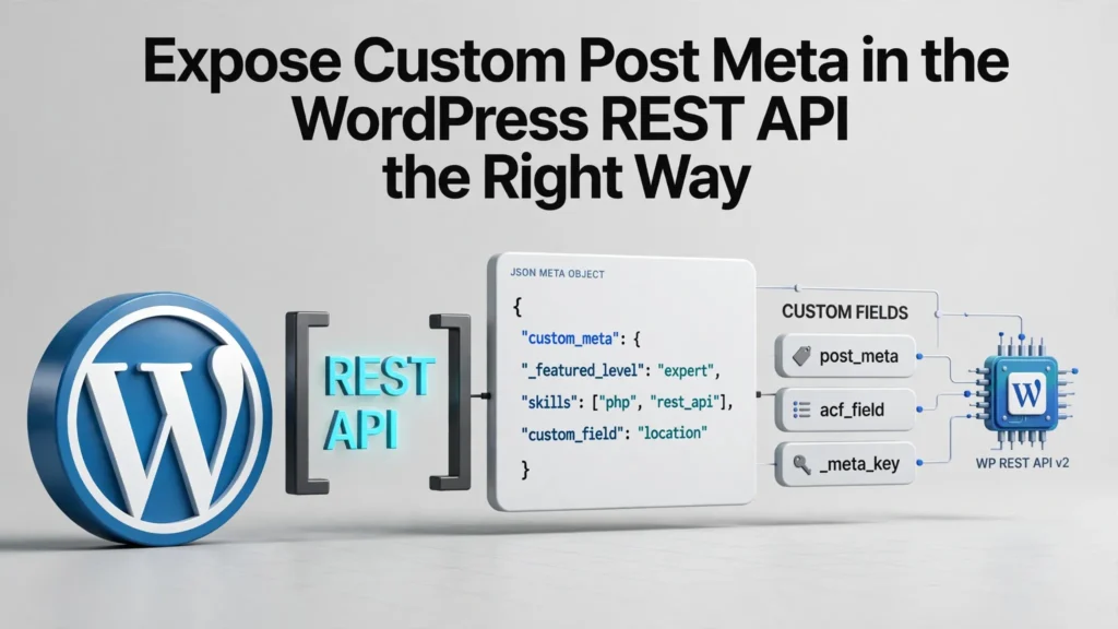 How to Expose Custom Post Meta in the WordPress REST API Without Building the Wrong Endpoint